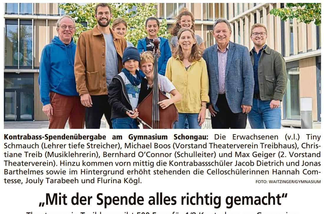 231108 Spende Kontrabass
