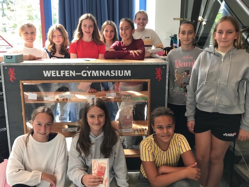 Das Weltladenteam im Schuljahr 2024/25