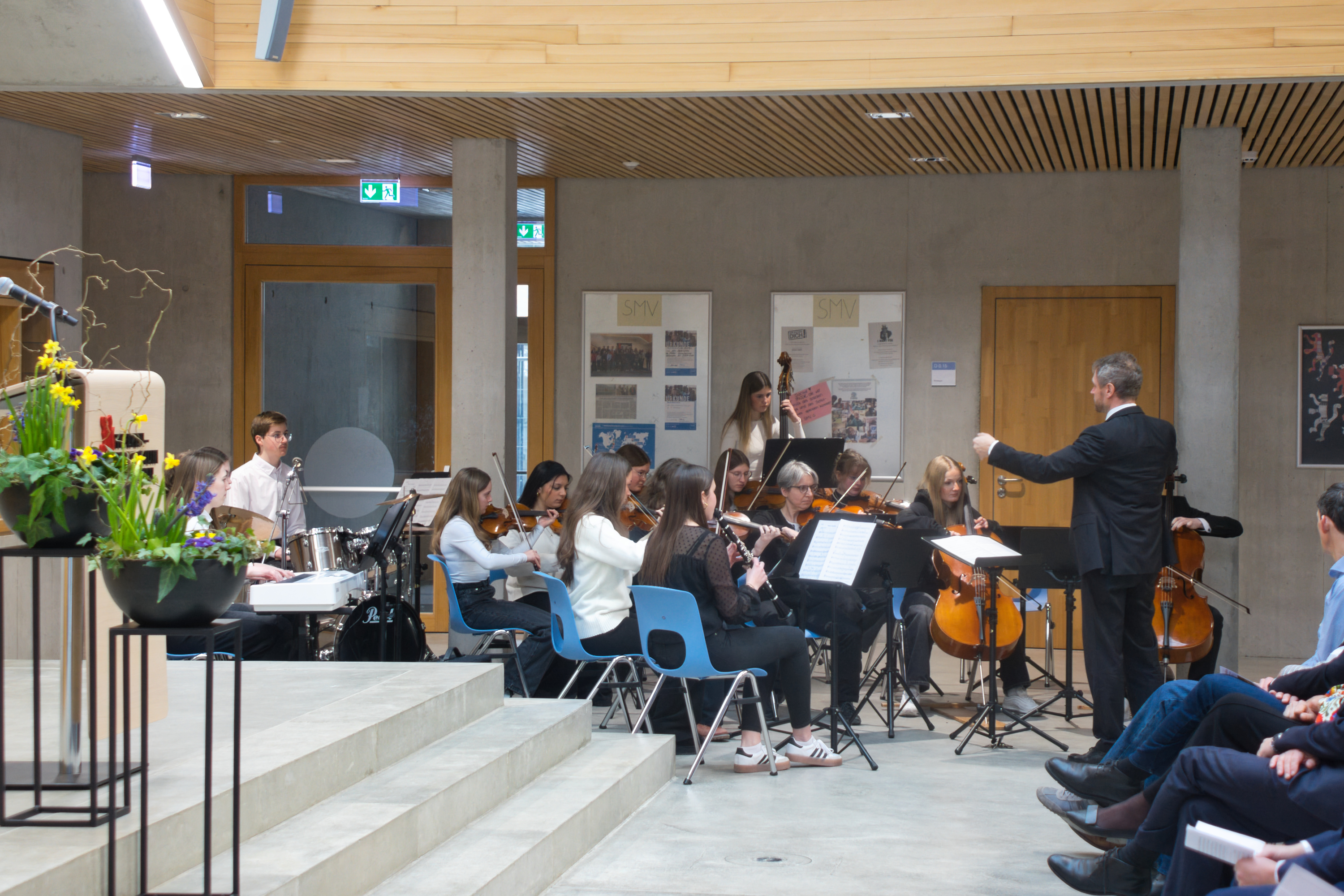 Das Kammerorchester unter der Leitung von Matthias Utz