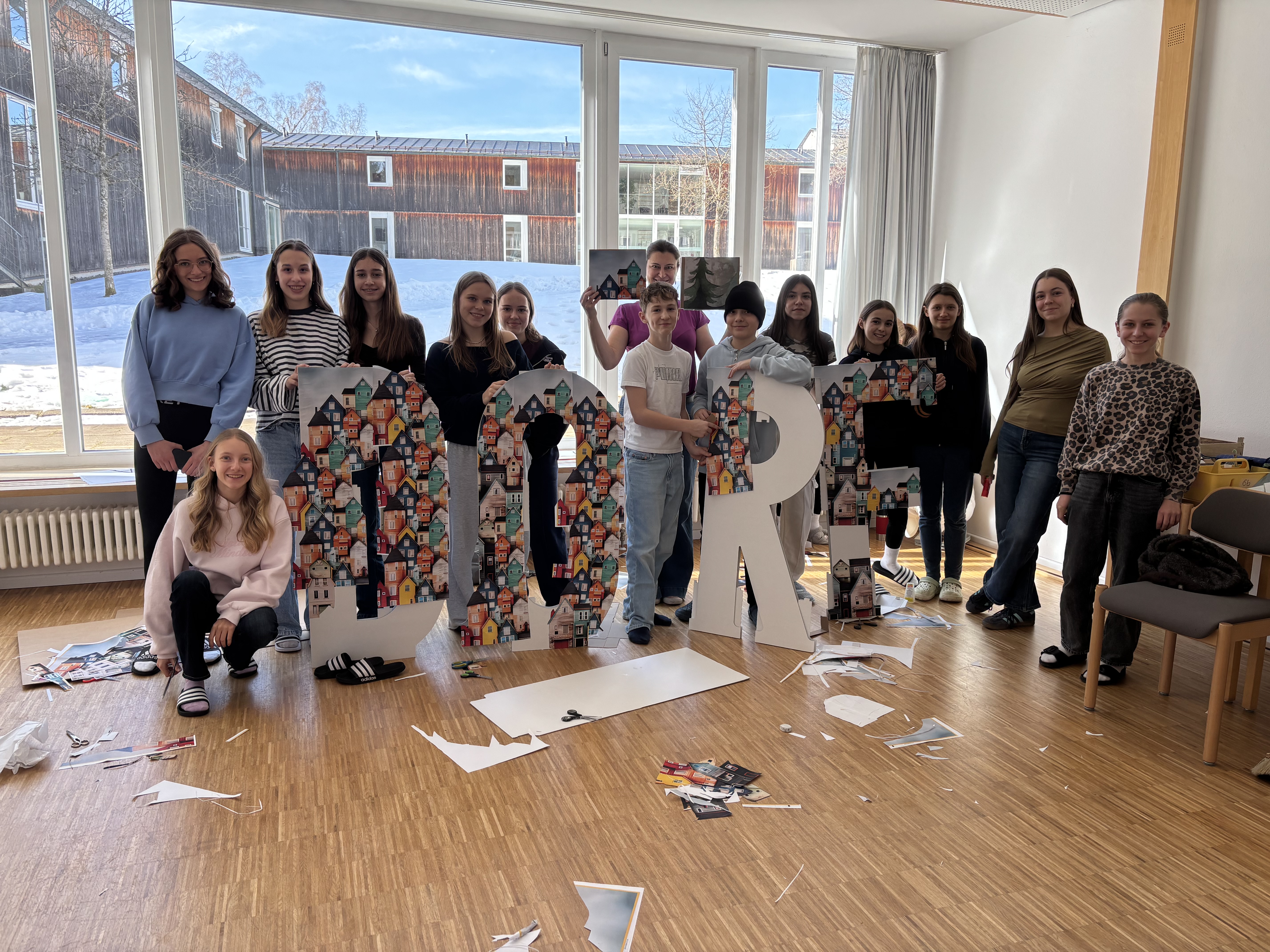 Kulissenbau fürs Musical