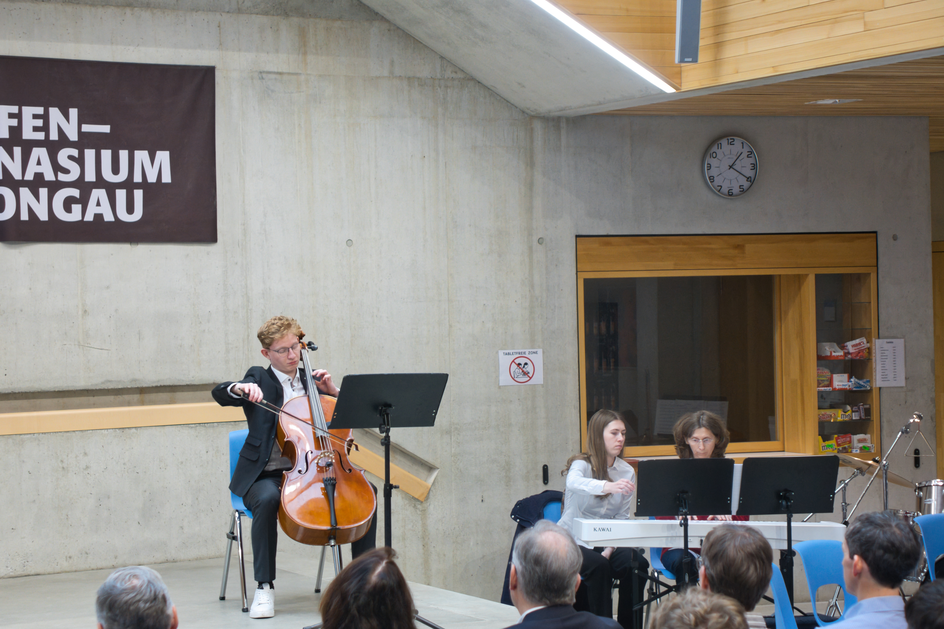 Tilman Schellenberger (Cello) und Christiane Treib (Klavier)
